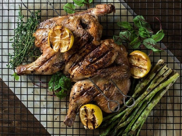 Spatchcocked Whole Chicken